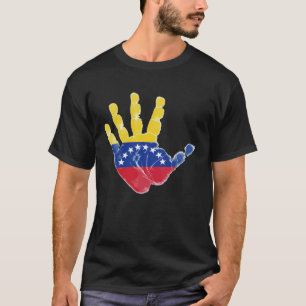 Venezolanische Flagge Cool Chamo Chama T-Shirt
