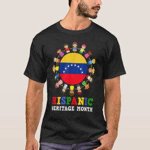 Venezolanische Flagge hispanisches Erbe Venezuela T-Shirt