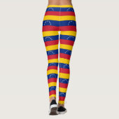 venezolanische Flagge Leggings (Rückseite)