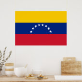 venezolanische Flagge Poster (Küche)