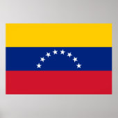 venezolanische Flagge Poster (Vorne)
