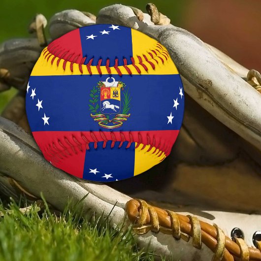Venezolanische Flagge & Venezuela Sport /Baseball Baseball