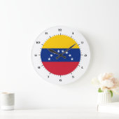 Venezolanische Flagge Wanduhr (Zuhause)