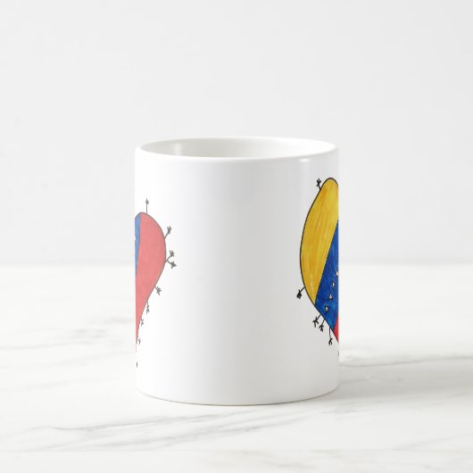 Venezolanische Nostalgie-Tasse Kaffeetasse (Mittel)