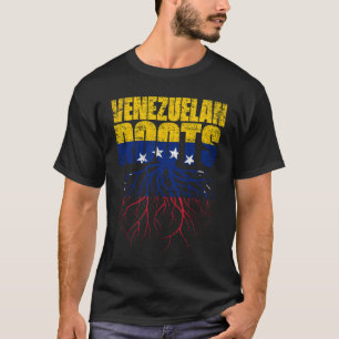 Venezolanische Roots Venezuela Heritage Flag T-Shirt