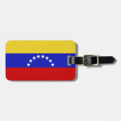 Venezuala Flagge Gepäckanhänger (Vorderseite horizontal)