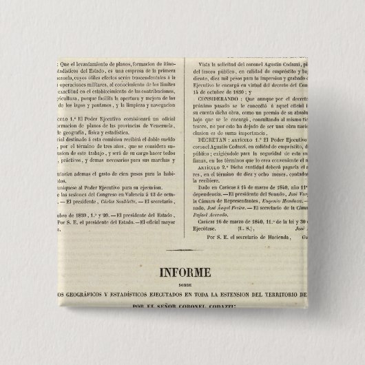 Venezuela 2 button (Vorderseite)