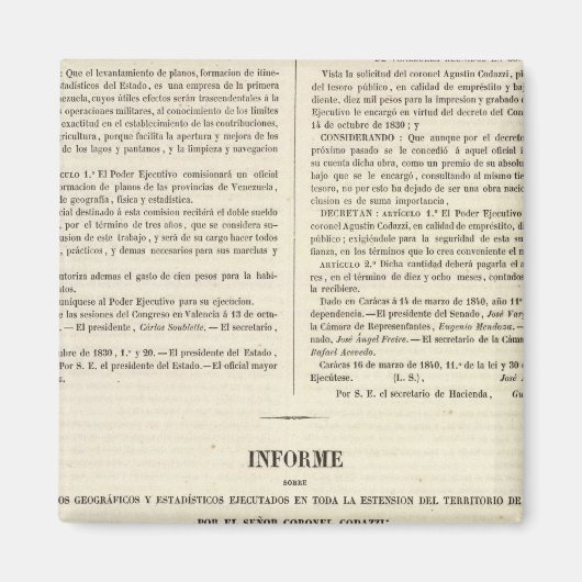 Venezuela 2 magnet (Vorne)