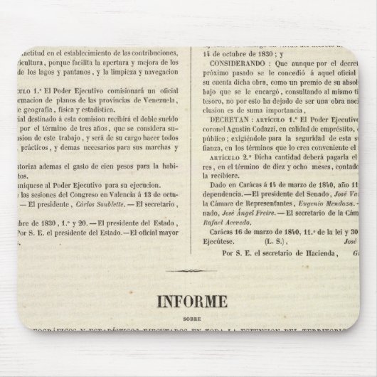 Venezuela 2 mousepad (Vorne)