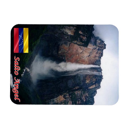 Venezuela - Angel Falls - Magnet (Horizontal)