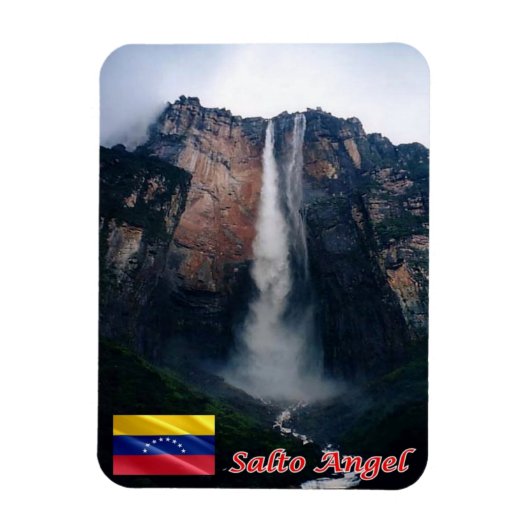Venezuela - Angel Falls - Magnet (Vertikal)