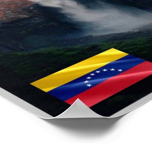 Venezuela - Angel Falls - Poster (Ecke)