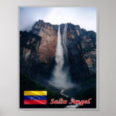 Venezuela - Angel Falls - Poster (Vorne)