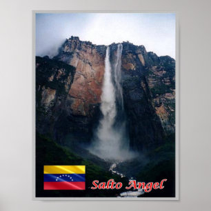Venezuela - Angel Falls - Poster