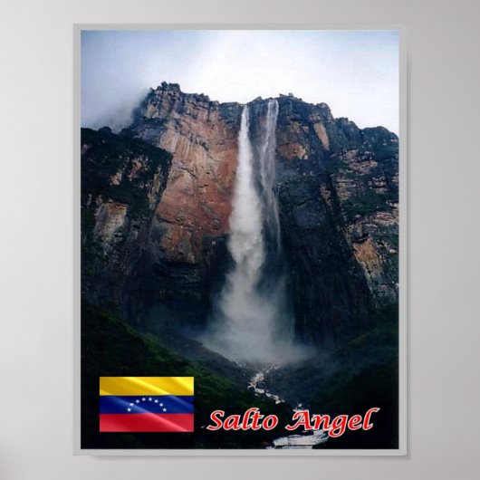 Venezuela - Angel Falls - Poster (Vorne)