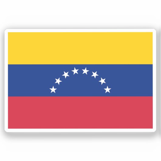 Venezuela Aufkleber (Vorderseite)