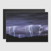 Venezuela Blitze Magnetkarte (Vorne/Hinten)