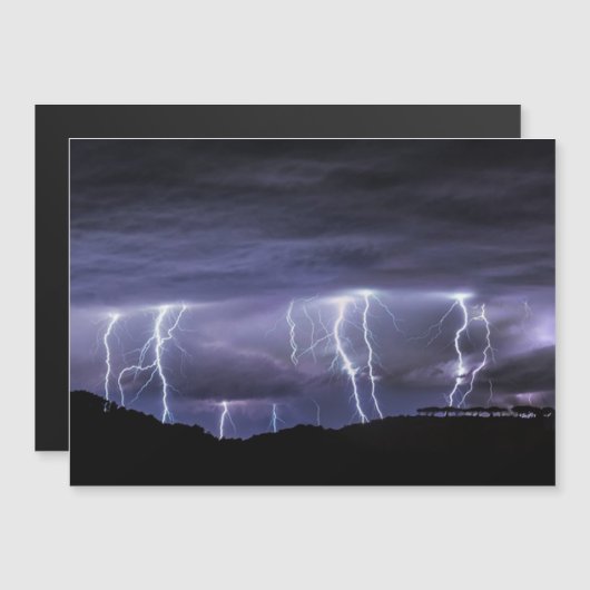 Venezuela Blitze Magnetkarte (Vorne/Hinten)