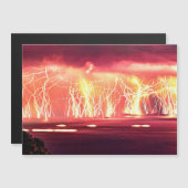 Venezuela Blitze Magnetkarte (Vorne/Hinten)