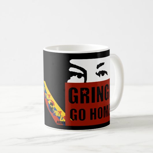 Venezuela Bolivariana Kaffeetasse (VorderseiteRechts)