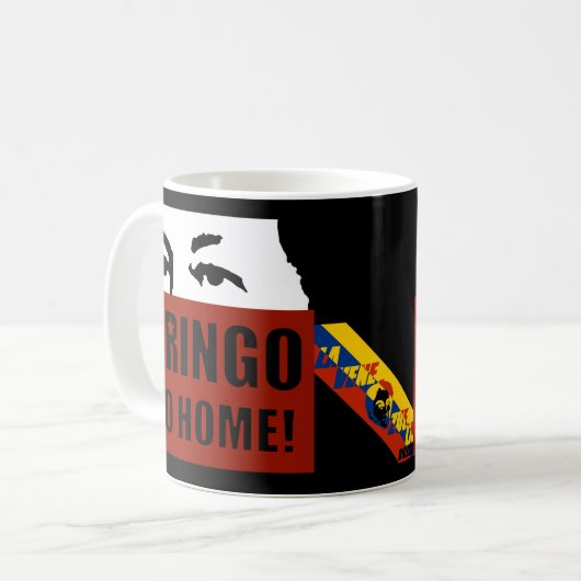Venezuela Bolivariana Kaffeetasse (Vorderseite Links)