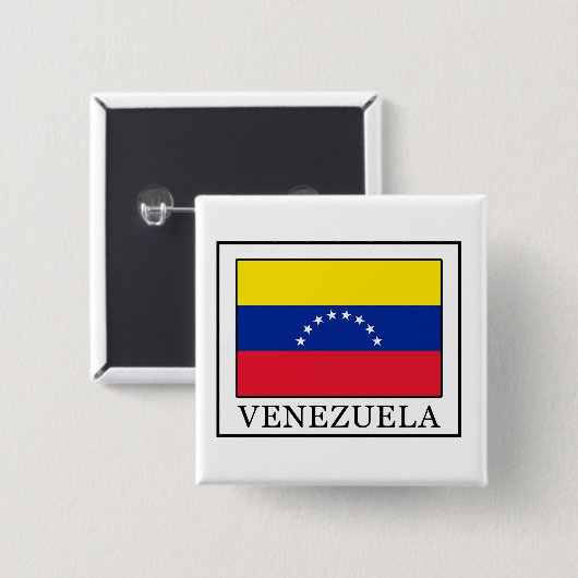 Venezuela Button (Vorne & Hinten)