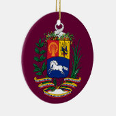 VENEZUELA* Custom Christmas Ornament (Rechts)