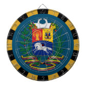 Venezuela Dartboard & Flag Darts / Game Board Dartscheibe (vorne)