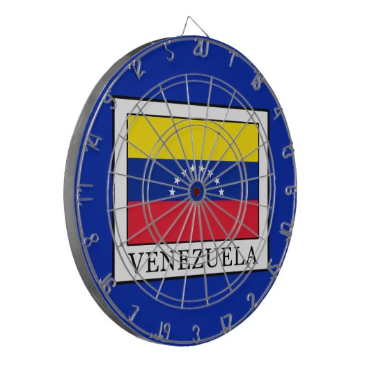 Venezuela Dartscheibe (Vorderseite Links)