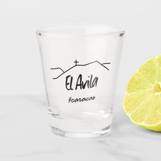 Venezuela - El Avila Caracas Schnapsglas (Vorderseite)