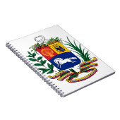 Venezuela-Emblem Notizblock (Rechte Seite)