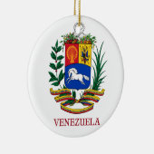 VENEZUELA - Emblem/Wappen/Flagge/Symbol Keramikornament (Rechts)