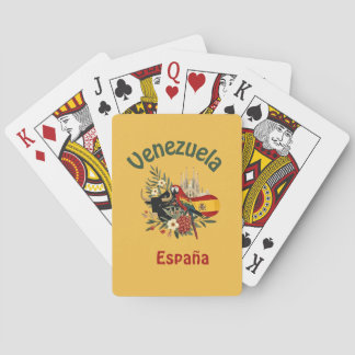 Venezuela + España – fusión de raíces y orgullo Spielkarten