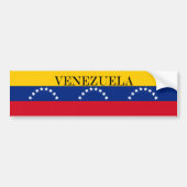 Venezuela fahndet patriotische Venezolaner Autoaufkleber (Vorne)