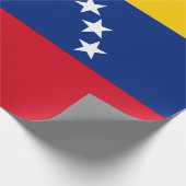 Venezuela fahndet patriotische Venezolaner Geschenkpapier (Ecke)