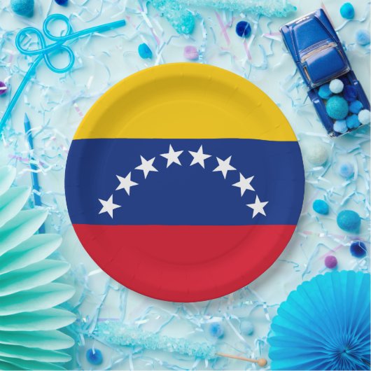 Venezuela fahndet patriotische Venezolaner Pappteller (Party)