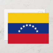 Venezuela fahndet patriotische Venezolaner Postkarte (Vorne/Hinten)