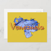 Venezuela Feiertagspostkarte (Vorne/Hinten)