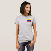 Venezuela Flag and Map T - Shirt (Vorne ganz)