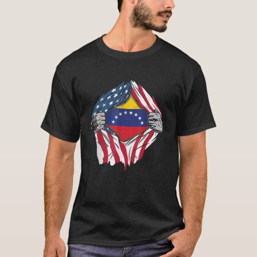 Venezuela Flag Bandera T-Shirt (Vorderseite)