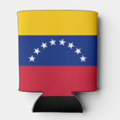 Venezuela flag custom can cooler dosenkühler (Rückseite)