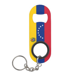 Venezuela Flag Gelb Blaue rote Sterne Patriotik Mini Flaschenöffner