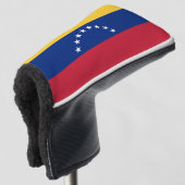 Venezuela flag golf headcover (3/4 Vorderseite)