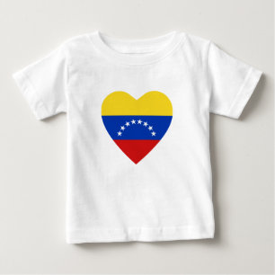 Venezuela Flag Herz T - Shirt