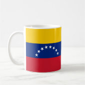 Venezuela Flag Keramik Kaffee Tasse (Links)