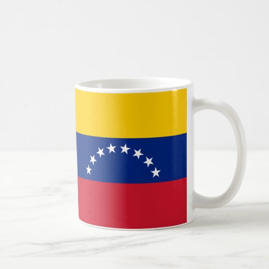 Venezuela Flag Keramik Kaffee Tasse (Rechts)