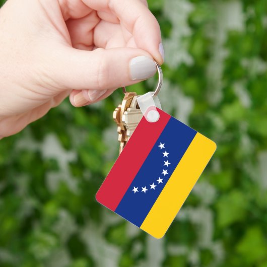 Venezuela flag keychain gift schlüsselanhänger (Hand)
