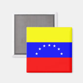 Venezuela Flag Magnet (Vorderseite/Rückseite)
