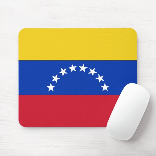 Venezuela Flag Mousepad (Mit Mouse)