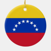Venezuela Flag Ornament (Hinten)